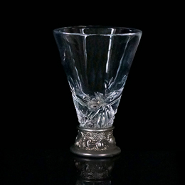 стакан Мальцовский из хрусталя и серебра