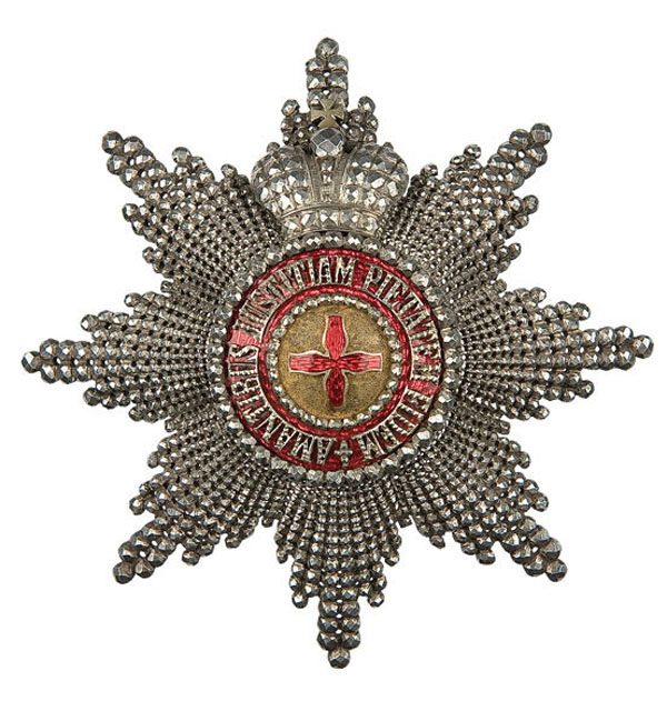 орден Святой Анны производства фирмы Никольс и Плинке