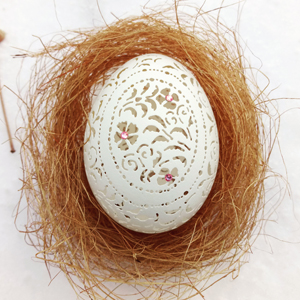 сувенирные подарочные яйца со стразами 