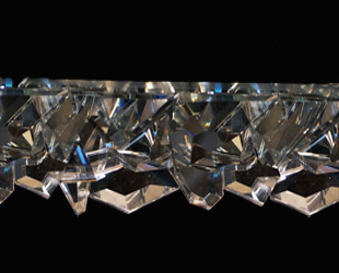 кристаллы  хрустальные дизайнерский проект люстры 