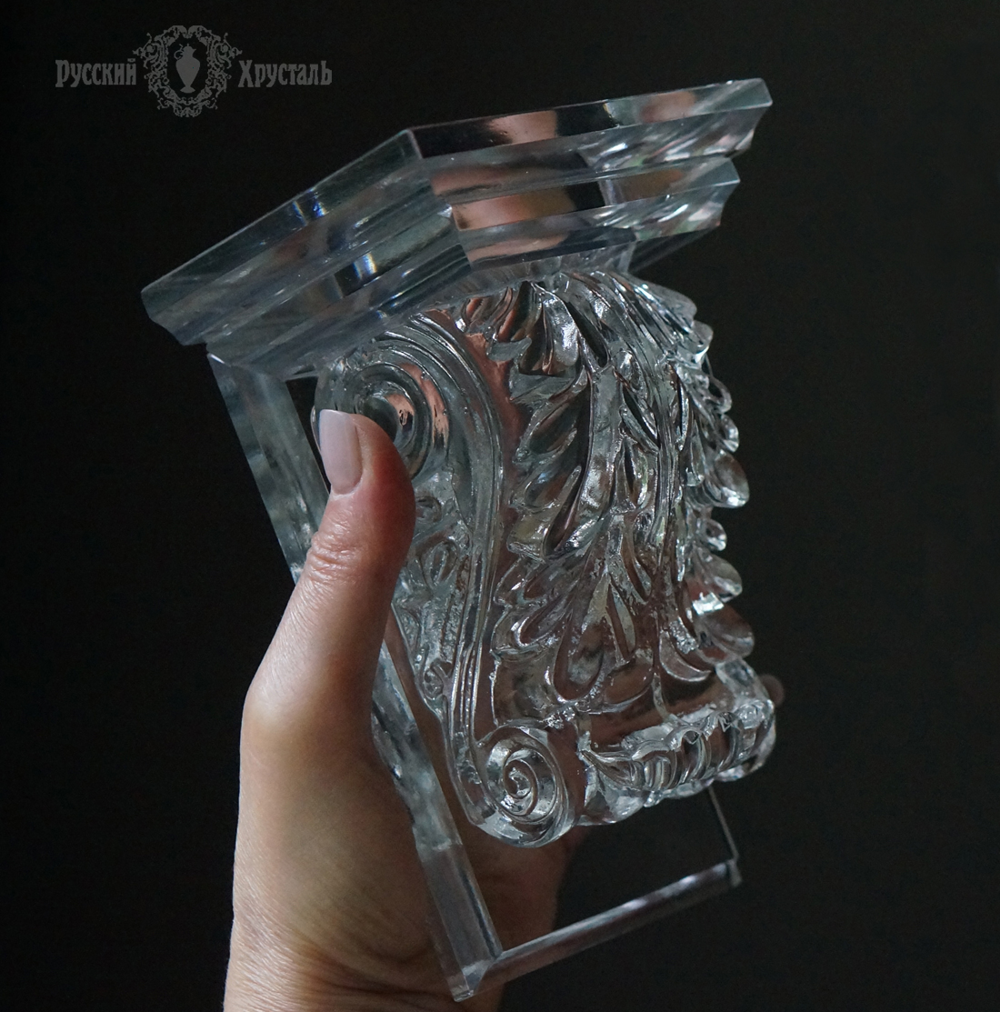 хрустальные детали оформления интерьера изготавливаем на заказ